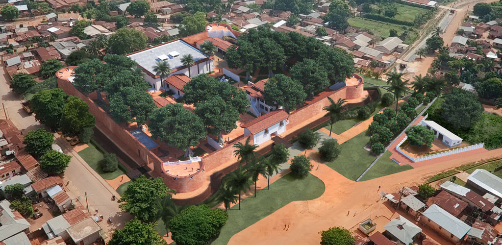 Restauration et revalorisation du fort portugais, intégration de l’exposition permanente