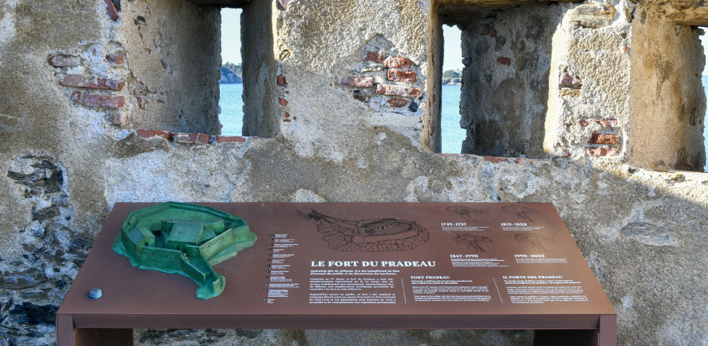 Entrée du fort, maquette