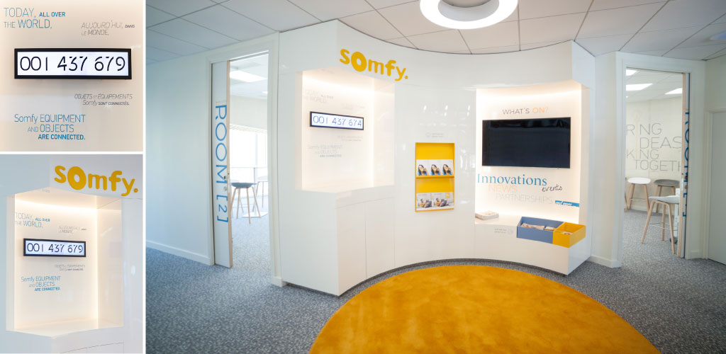 Aujourd'hui, dans le monde, objets et équipements Somfy sont connectés