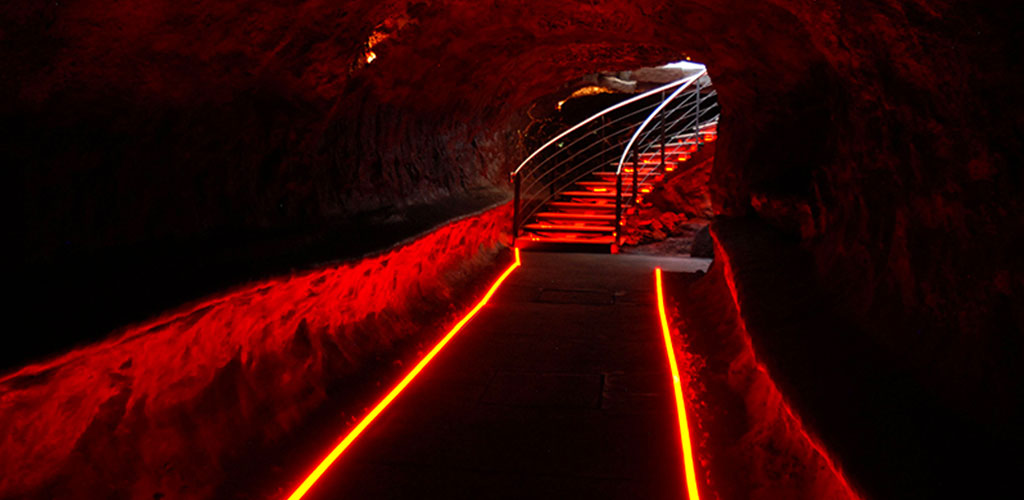 Le tunnel de laves